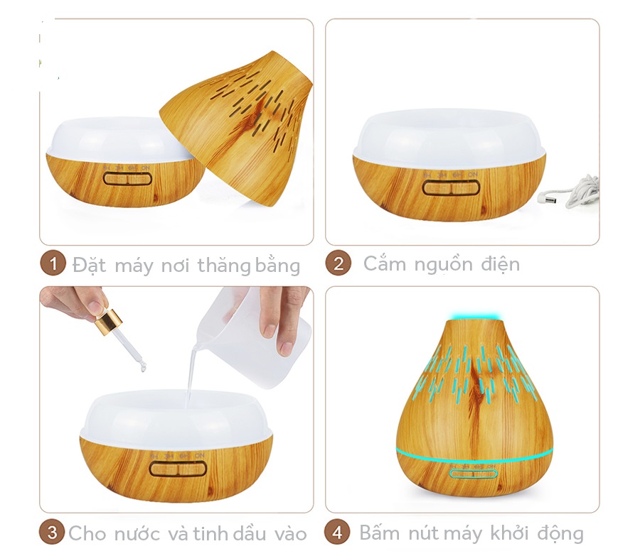 Máy Khuếch Tán Núi Lửa