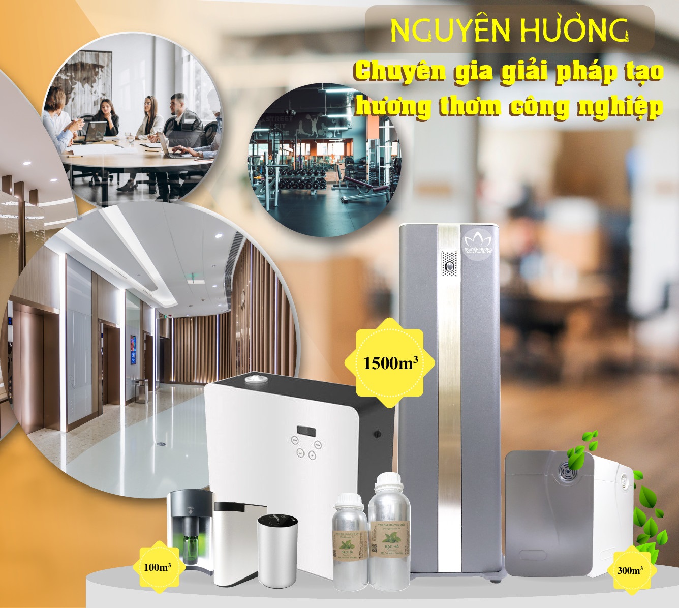 Cho Thuê Máy Tỏa Hương Chuyên Dụng